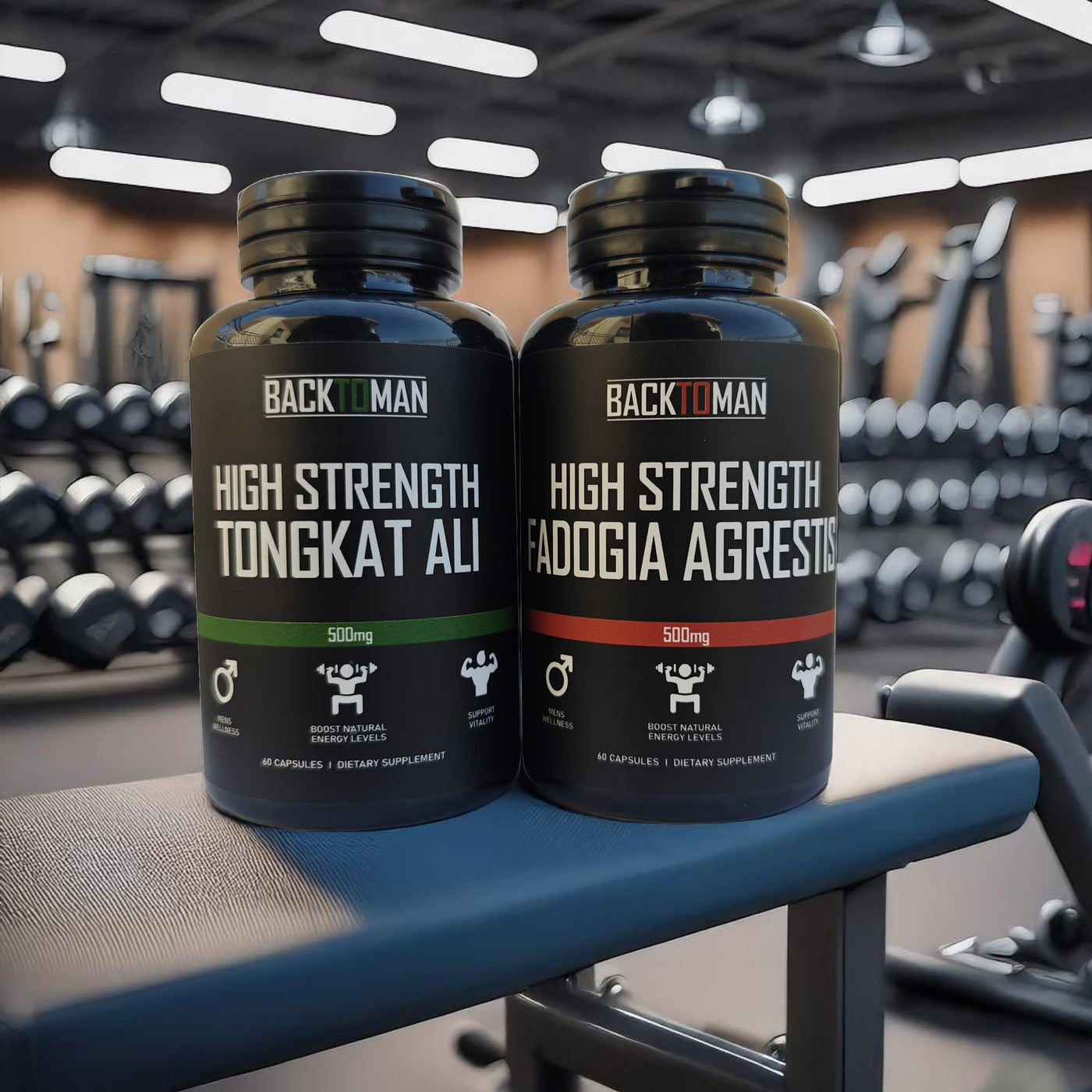 Bundle (Tongkat Ali 500mg + Fadogia Agrestis 500mg)